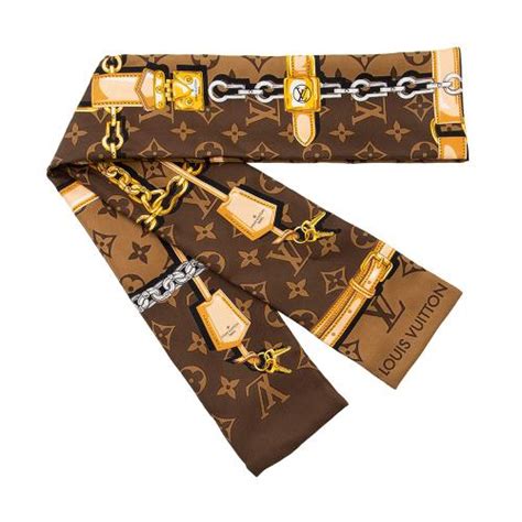 Louis Vuitton skinny scarf